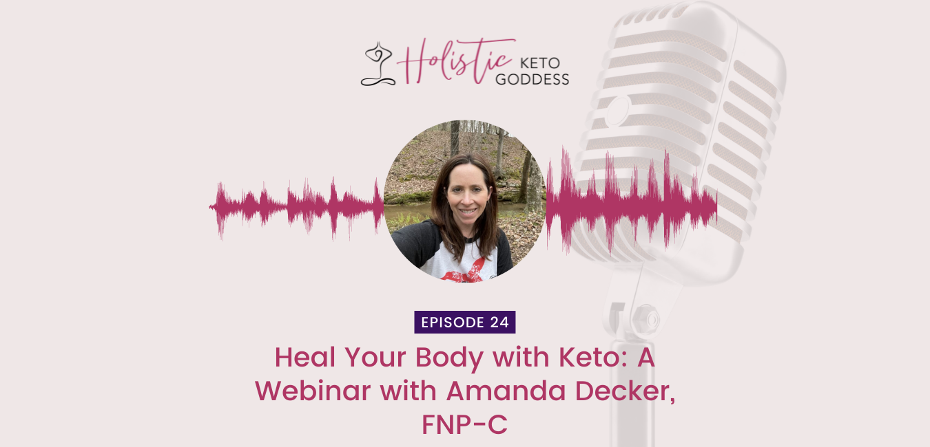 Episode 24 - Heal Your Body with Keto: A webinar with Amanda Decker, FNP-C 1